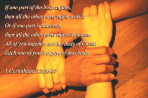 1 Cor 12:26