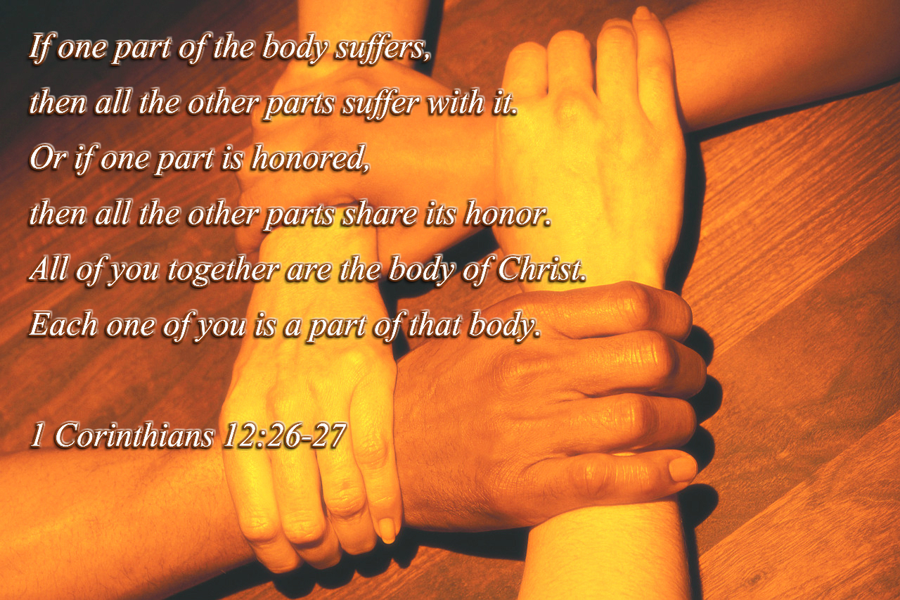 1 Cor 12:26