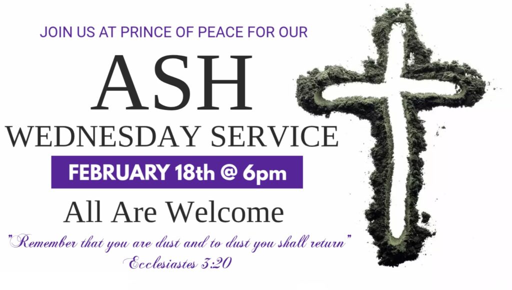 Ash Wednesday 2026